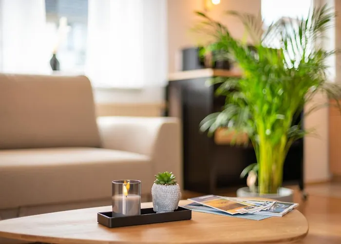 Harmony: Edersee Apartment - Sperrmauer - Lounge