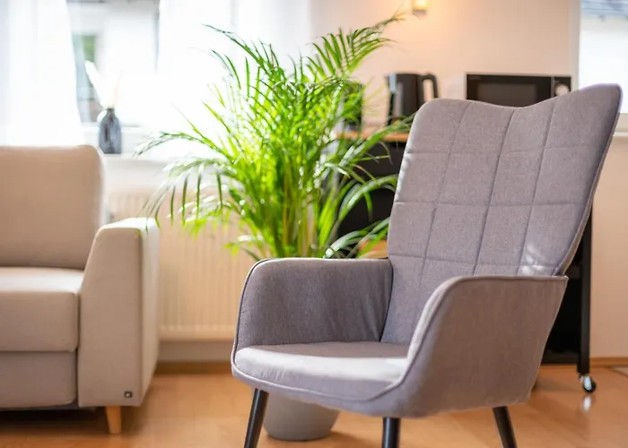 Harmony: Edersee Apartment - Sperrmauer - Lounge